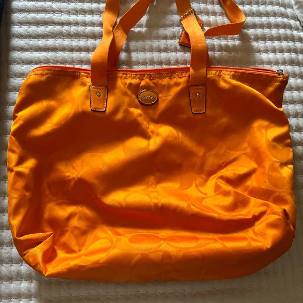 Coach Handbag with matching pouch